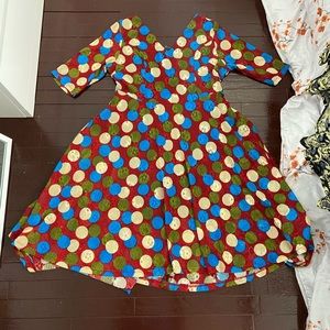 CHRISTLIE brand pattern dress